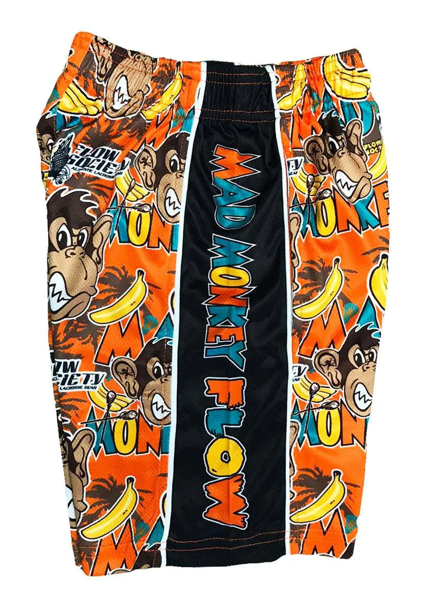 Mad Monkey Attack Shorts for Boys