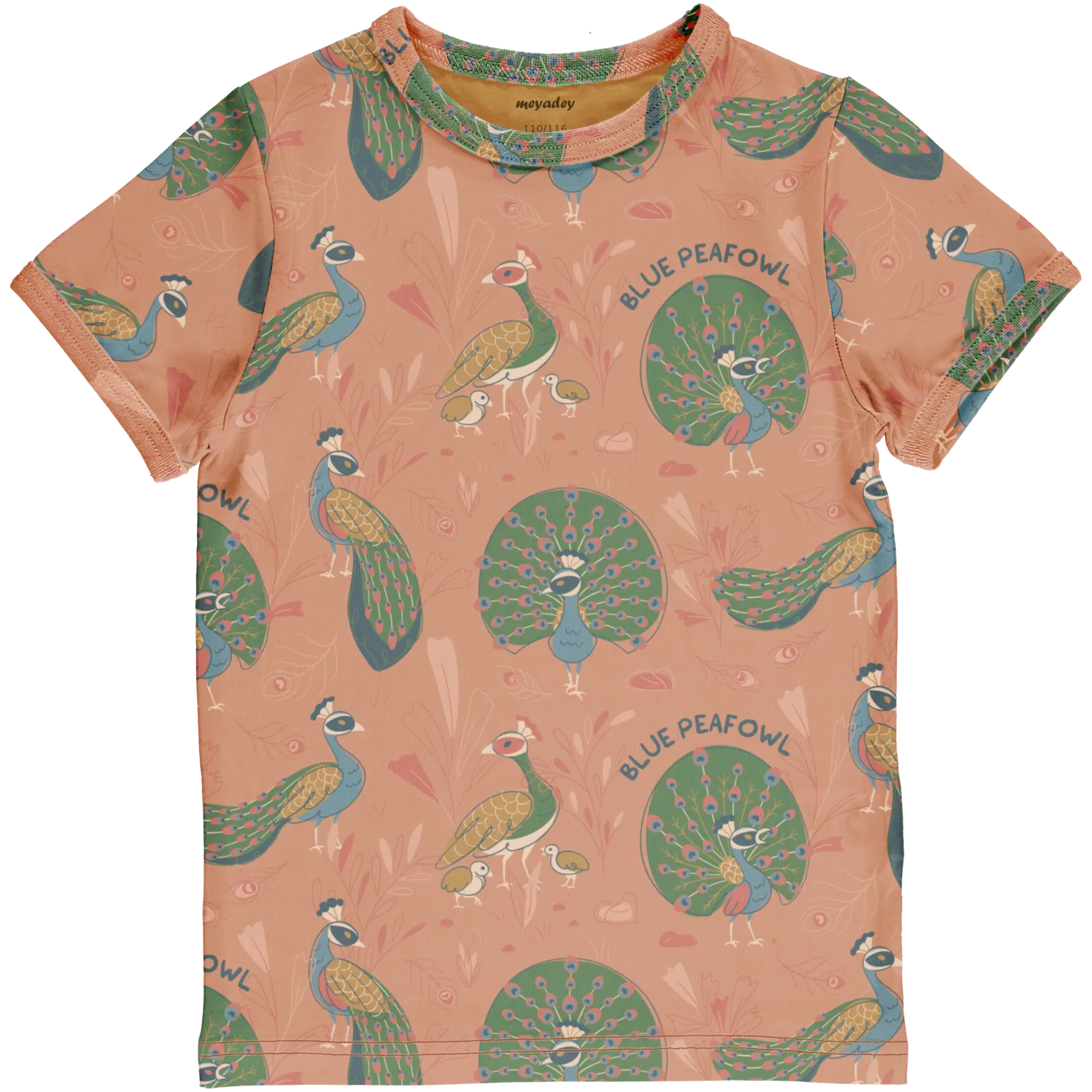 Peafowl Parade Kids Tee