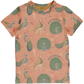 Peafowl Parade Kids Tee