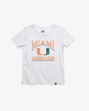 Kid's '47 Franklin Tee - MIAMI HURRICANES Fan Out