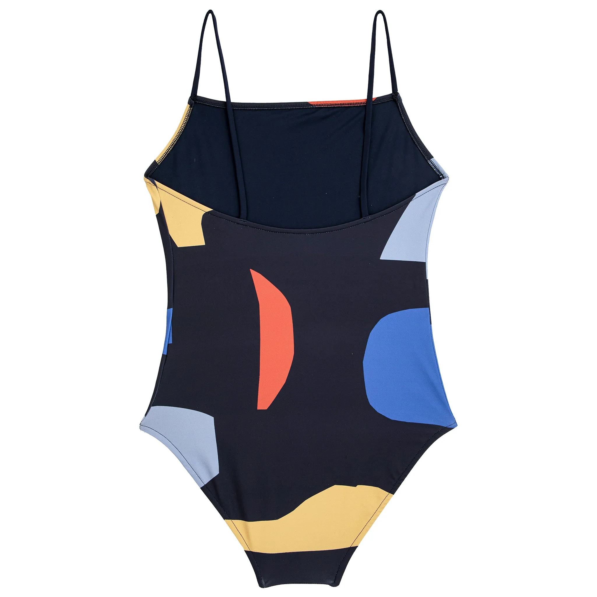 Summer Night Landscape Swimsuit for Women in Midnight Blue