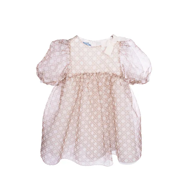 Mimisol Kids Girl's Beige Dress-