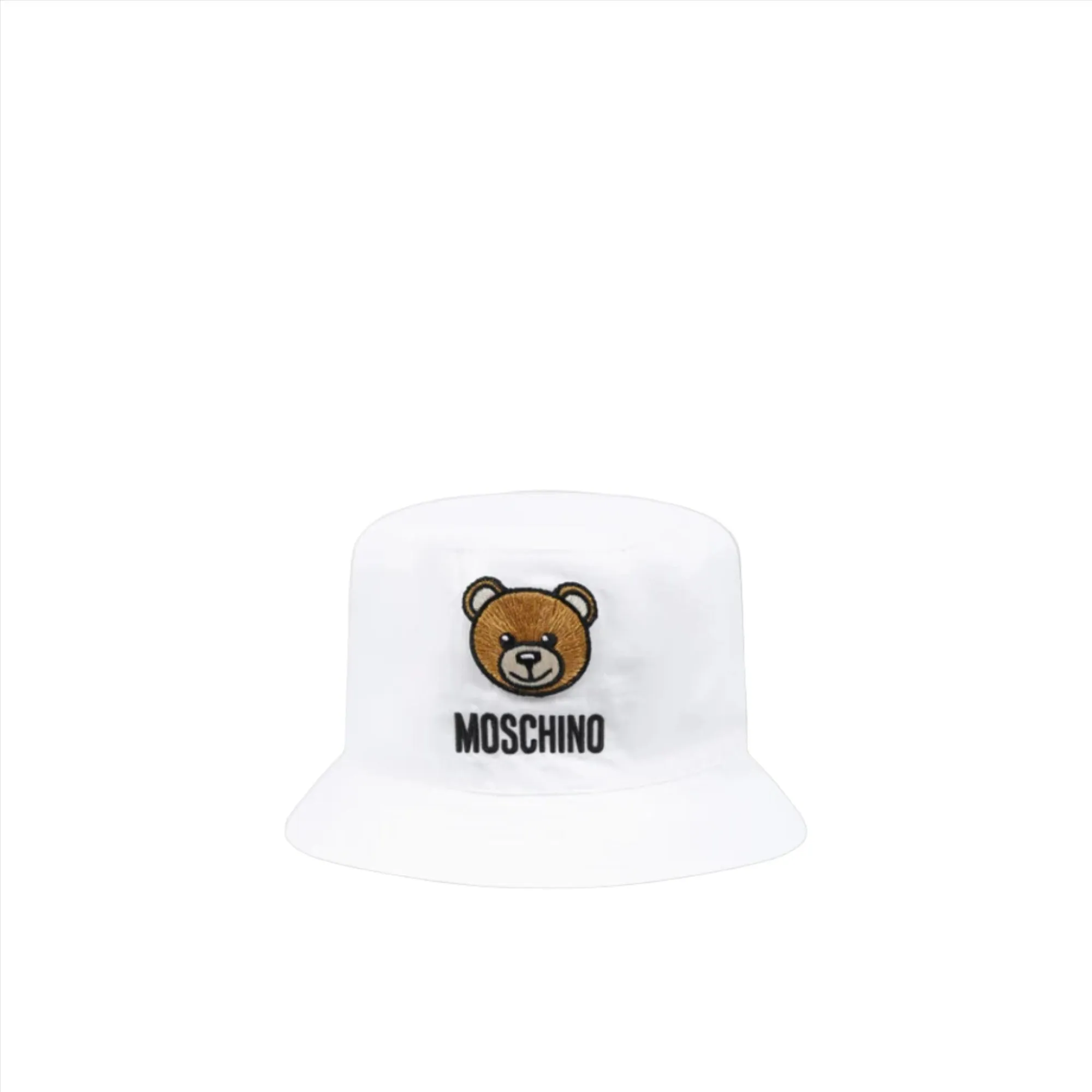 Moschino Kids Boy's White Hat