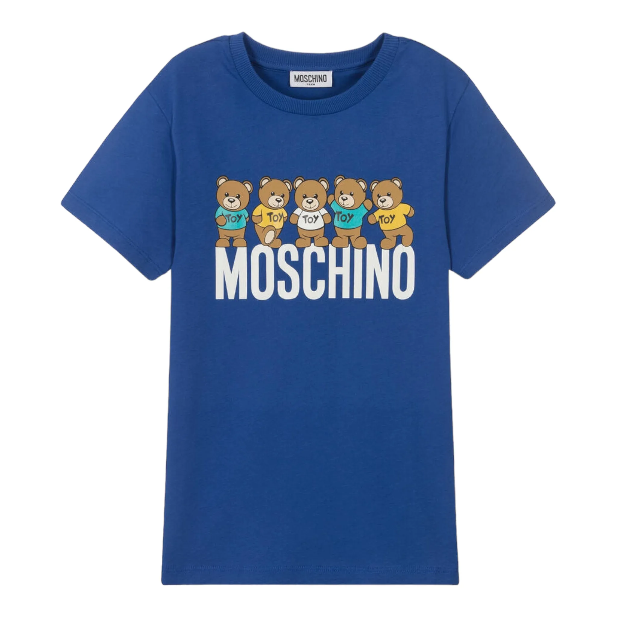 Moschino Kids Multi-Teddy Bears Logo T-Shirt