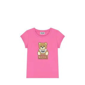 Moschino Kids Teddy Bear Logo T-Shirt