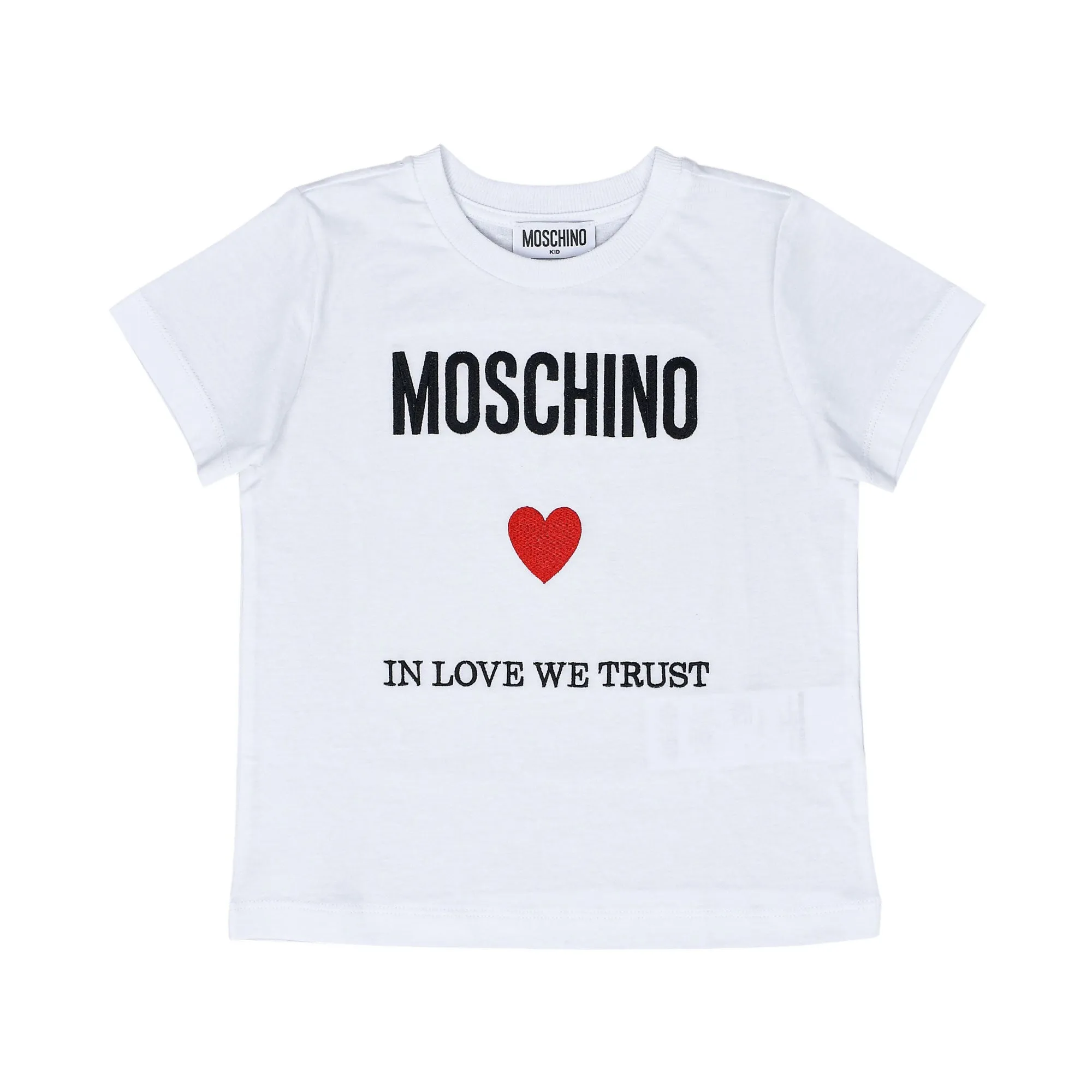 Moschino Kids White T-Shirt