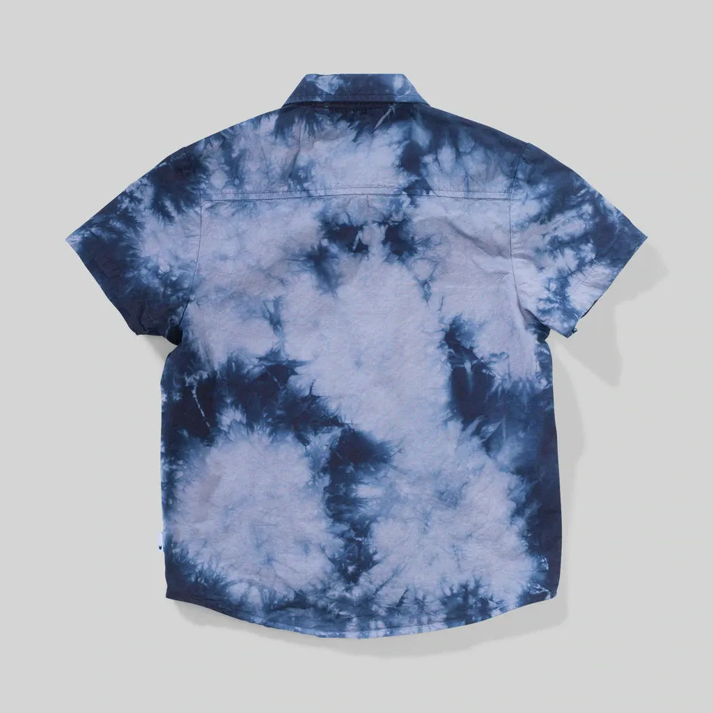 Blue Dye Mr. Messy Shirt by Munster Kids