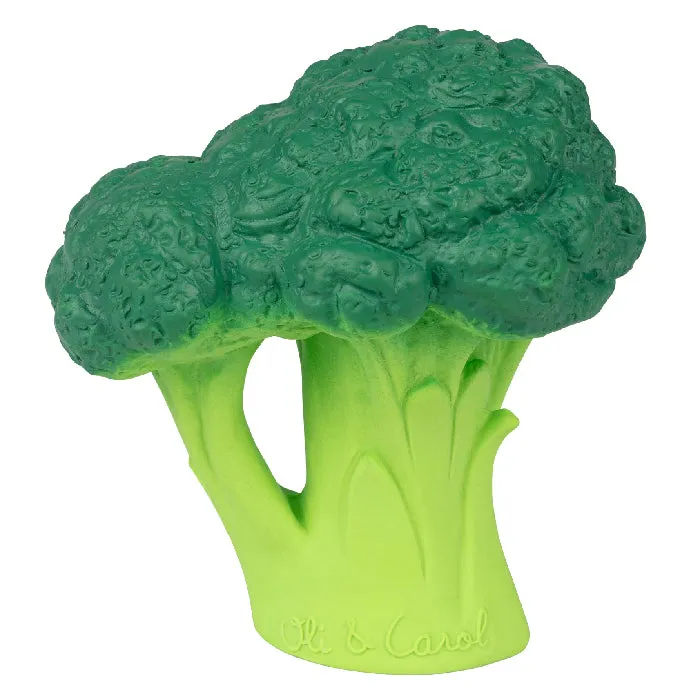 Teething Toy Natural Rubber Brucy The Broccoli Oli&Carol