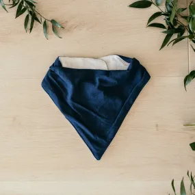 Navy Snuggle Hunny Dribble Bib