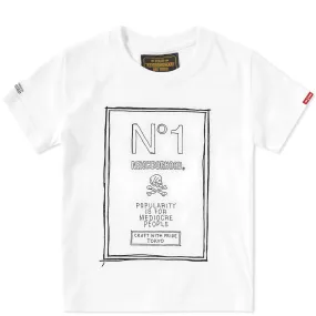 Kids White Neighborhood No. 1 Outline Tee