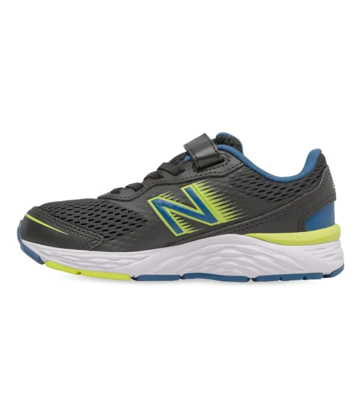 new balance 680 v6 kids black blue