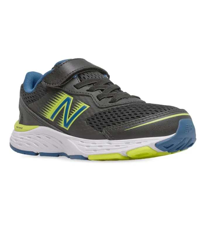 new balance 680 v6 kids black blue