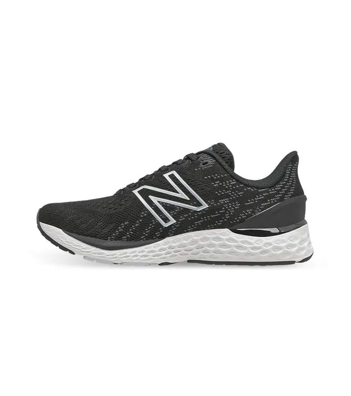 Kids' Black and White New Balance 880 V11 Sneakers