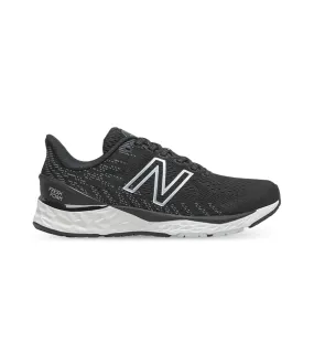 Kids' Black and White New Balance 880 V11 Sneakers