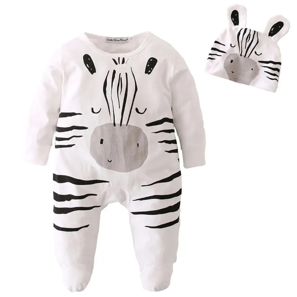 2pcs Newborn Baby Boy Clothes Set 0-3M