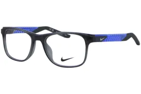 Nike 5059 008 Eyeglasses Youth Kids Boy's Black/Total Orange Full Rim 46-15-130