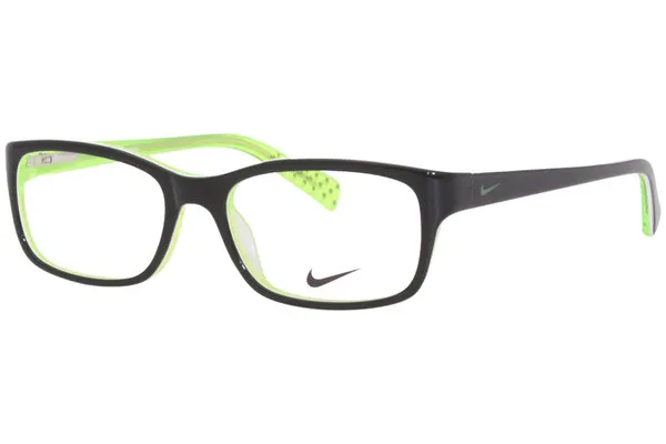 Nike 5513 220 Eyeglasses Youth Kids Blue Full Rim Rectangle Shape 47-16-130