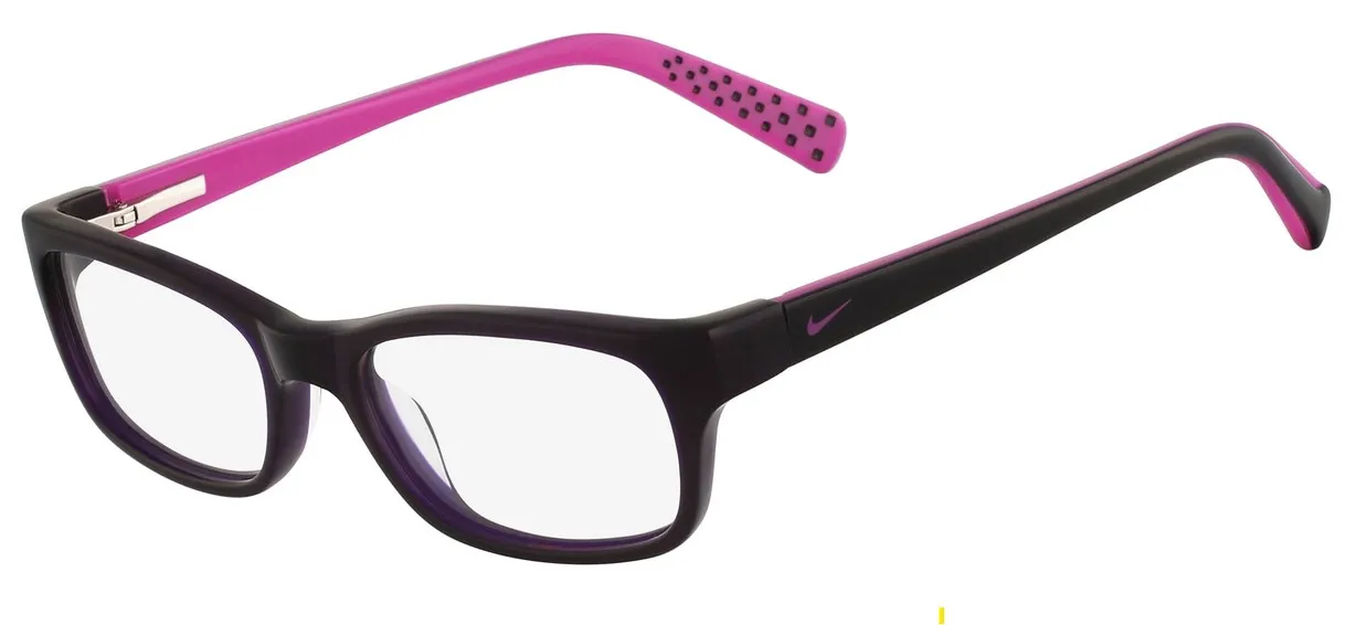 Nike 5513 515 Eyeglasses Youth Kids Concord/Fuchsia Full Rim 47-16-130