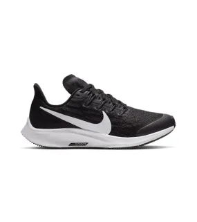 Kids' Air Zoom Pegasus 36 Black/White-Grey