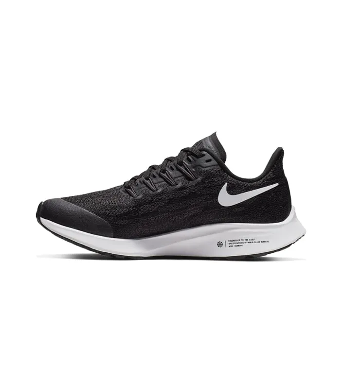 Kids' Air Zoom Pegasus 36 Black/White-Grey