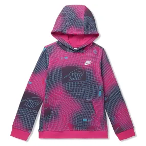 Nike Children's NSW Club Printed Hooded Pullover