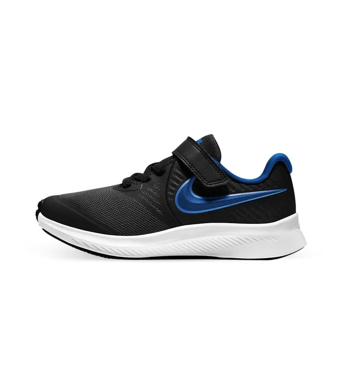 Kids' nike Star Runner 2 Black Game Royal White