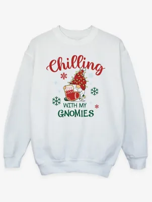 NW2 Christmas Gnomies Boy Kids White Sweatshirt | Kids | George at ASDA