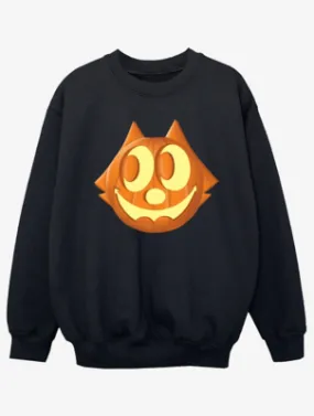 NW2 Felix Pumpkin Kids Black Sweatshirt | Kids | George at ASDA