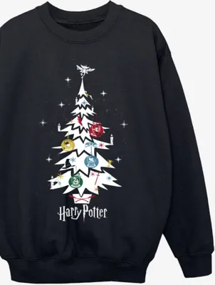 NW2 Harry Potter Christmas Kids Black Sweatshirt | Kids | George at ASDA