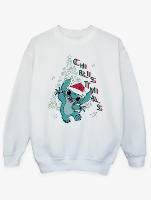 NW2 Lilo & Stitch Christmas Tree Kids Sweatshirt | Kids | George at ASDA