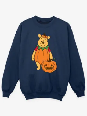 NW2 Winnie The Pooh Pumpkin Kids Navy Sweatshirt | Kids | George at ASDA