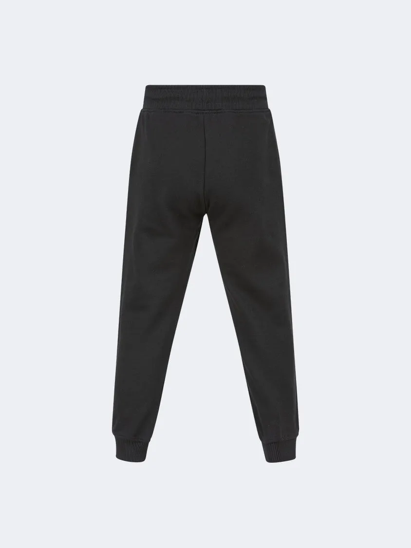 Oil And Gaz Cuffed Kids-Boys Lifestyle Pant Black