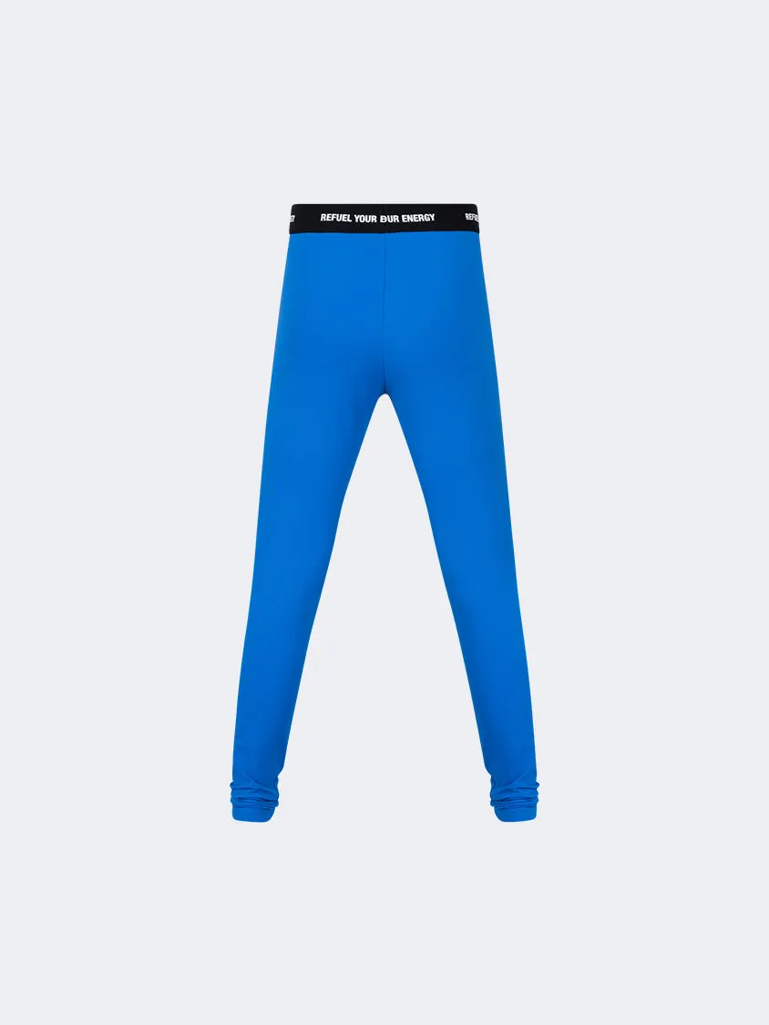 Oil And Gaz Plain Kids-Girls Lifestyle Tight Blue