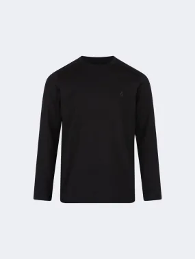 Oil And Gaz Plain Kids Lifestyle Long Sleeve Black