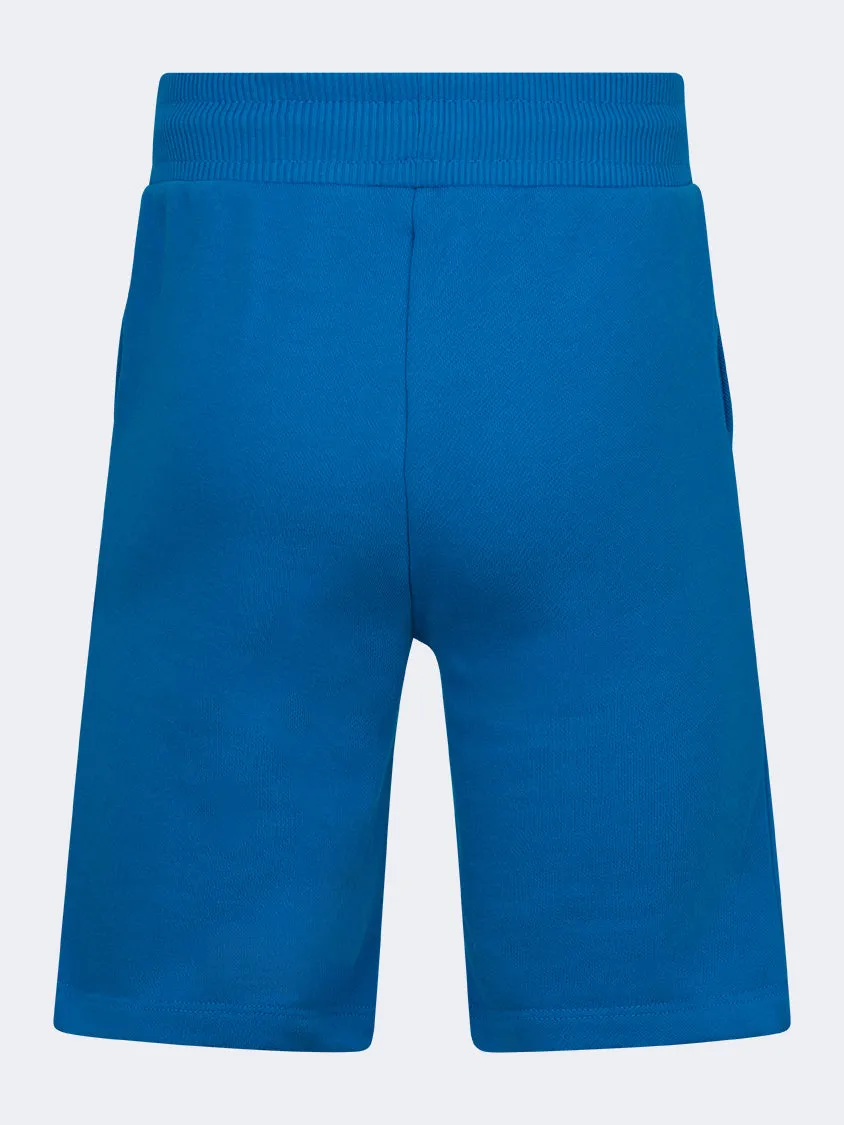 Oil And Gaz Regular Fit Kids-Boys Lifestyle Short Blue