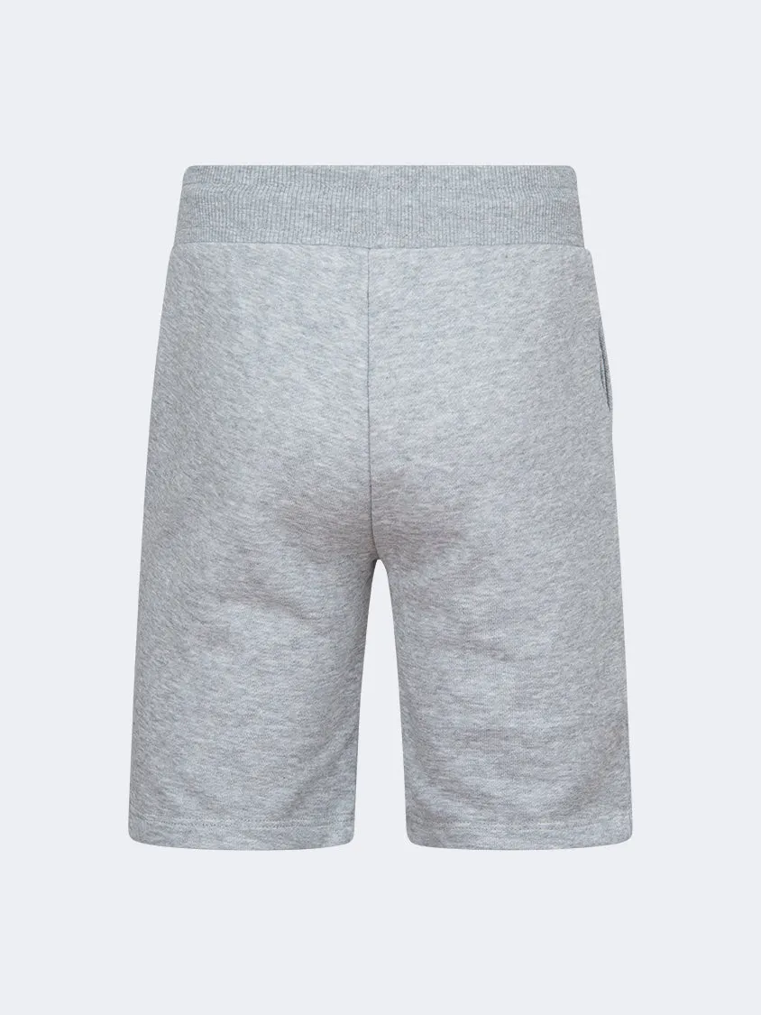 Oil And Gaz Regular Fit Kids-Boys Lifestyle Short Grey/Chine