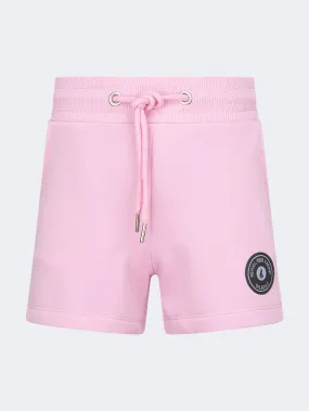 Oil And Gaz Regular Fit Kids-Girls Lifestyle Short Pink