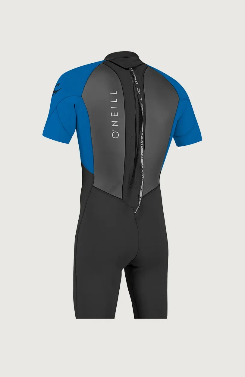 O’NEILL KIDS REACTOR 2MM BACK ZIP SHORTY WETSUIT ( Blk/Ocean)