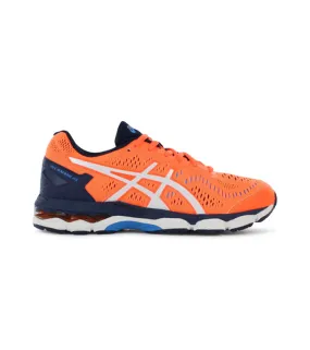 asics Kids Orange and White Gel-Kayano 23 GS Sneakers