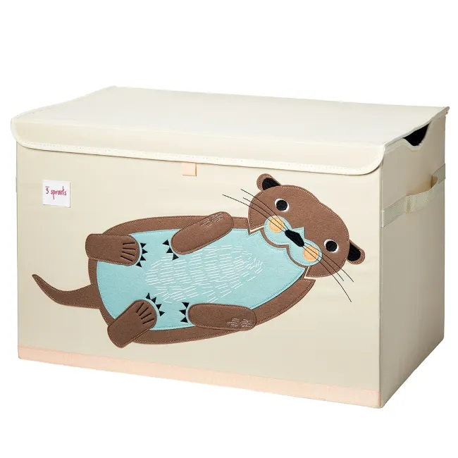 3 Sprouts Otter Themed Toy Chest