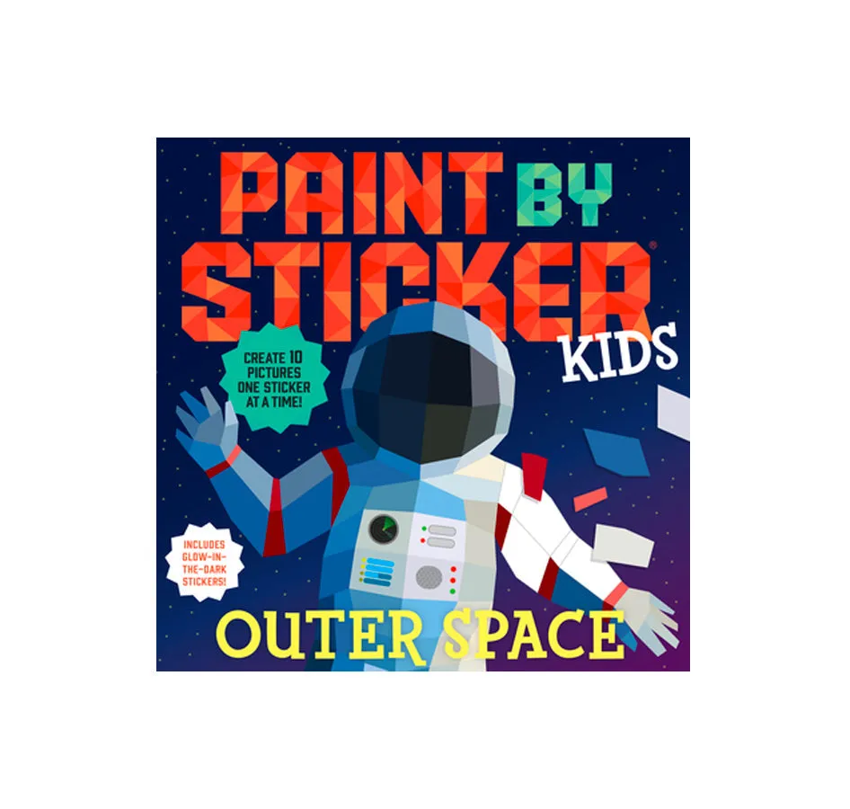 Outer Space Paint by Sticker