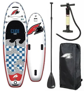 paddleboard F2 Glide Surf Kids Wing 9'2"x28"x5" - Multicolor - unisex junior