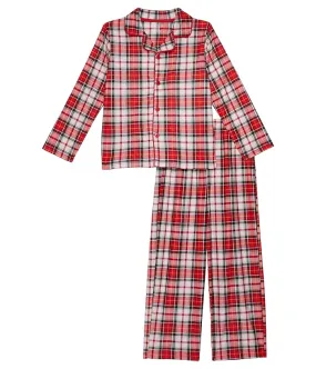 Pajamarama Plaid Classic - Cozy Jersey Pajama (Little Kids/Big Kids)