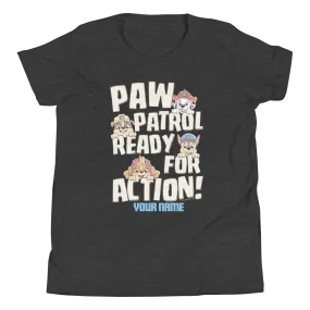 PAW Patrol Ready For Action Personalized Kids Premium T-Shirt