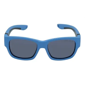 Toddler Polarised Unbreakable Sunglasses - Blue Frame/Smoke Lens for Kids