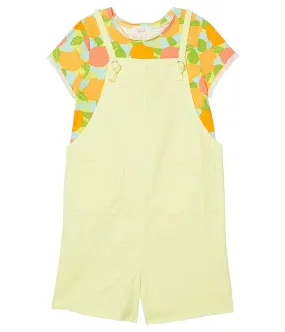 PEEK Fruit Print Shortall Set (Toddler/Little Kids/Big Kids)