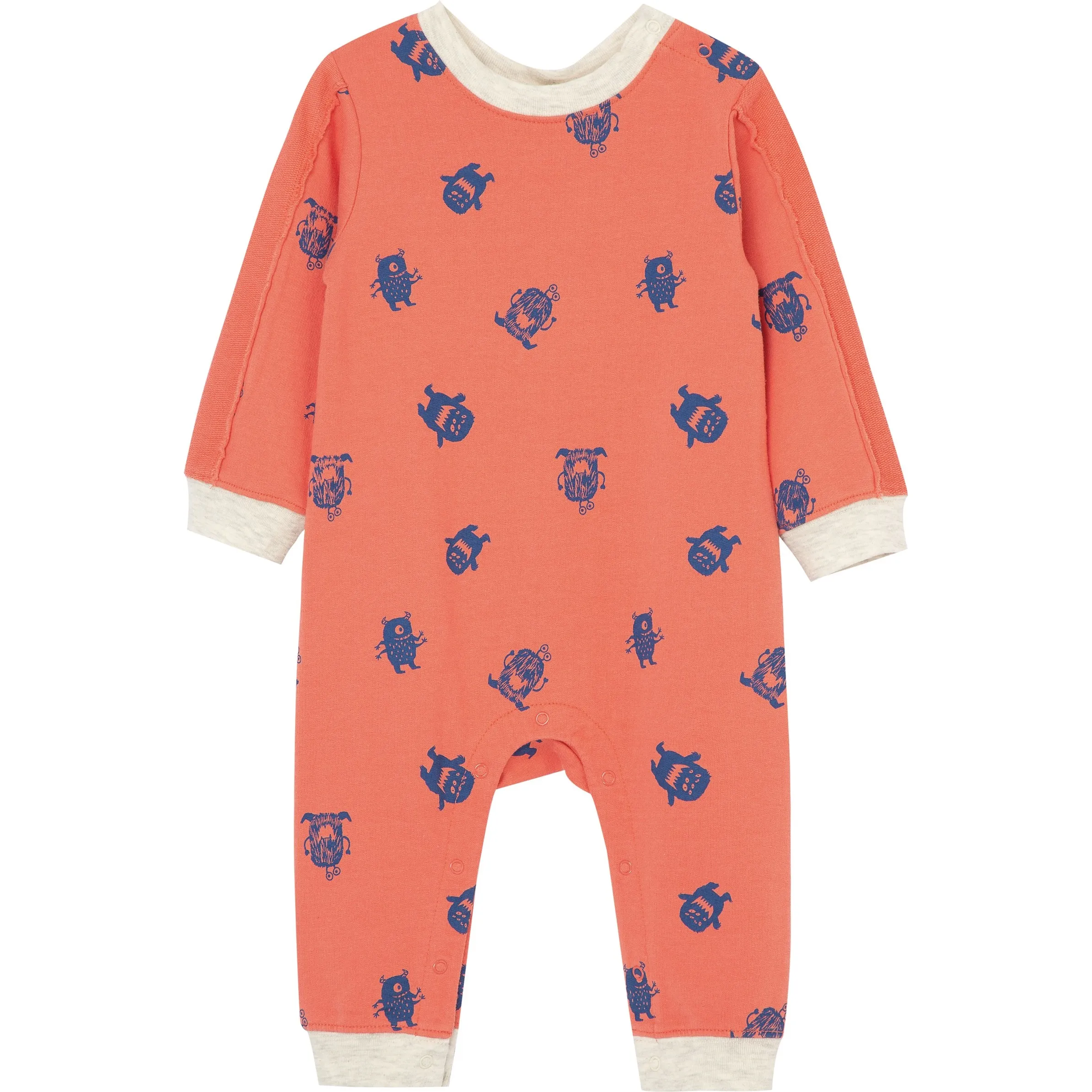 Peek Kids Monsters Coverall, Red