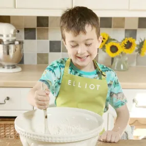 Personalised Kids Apron With Name