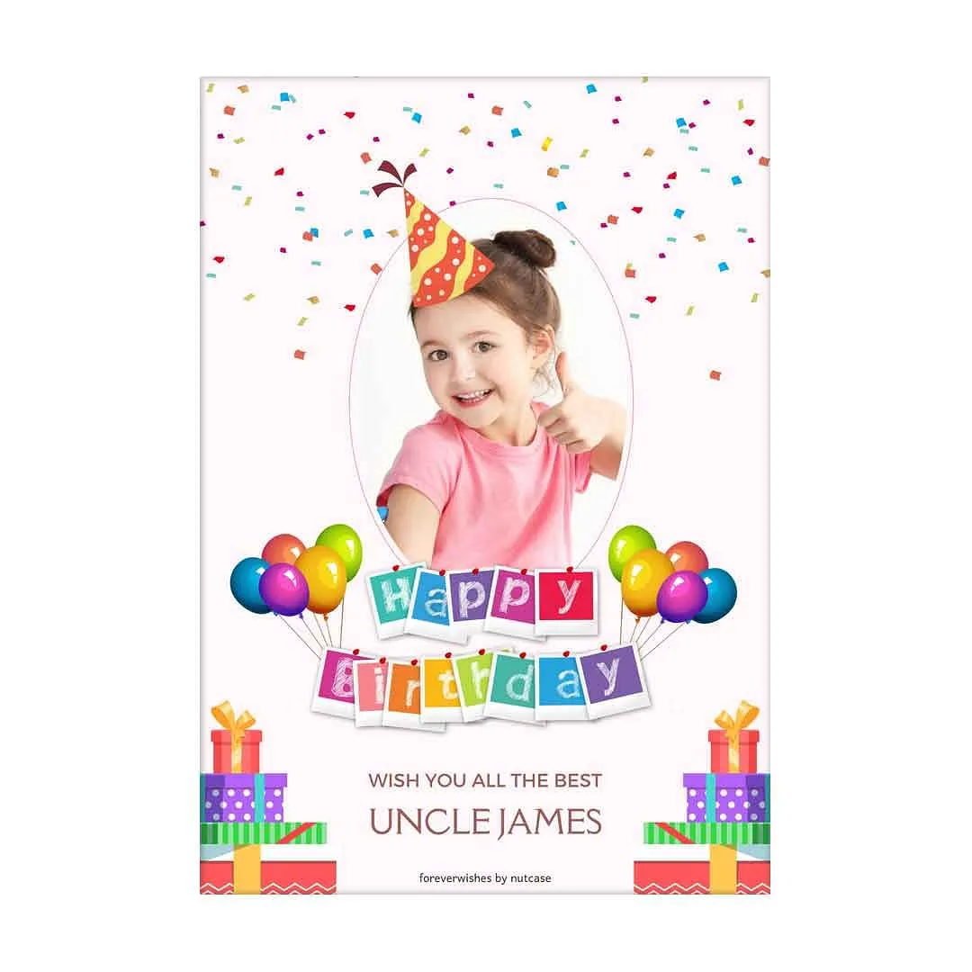 Personalised kids Birthday Cards for Birthday Wish - All The Best 0021