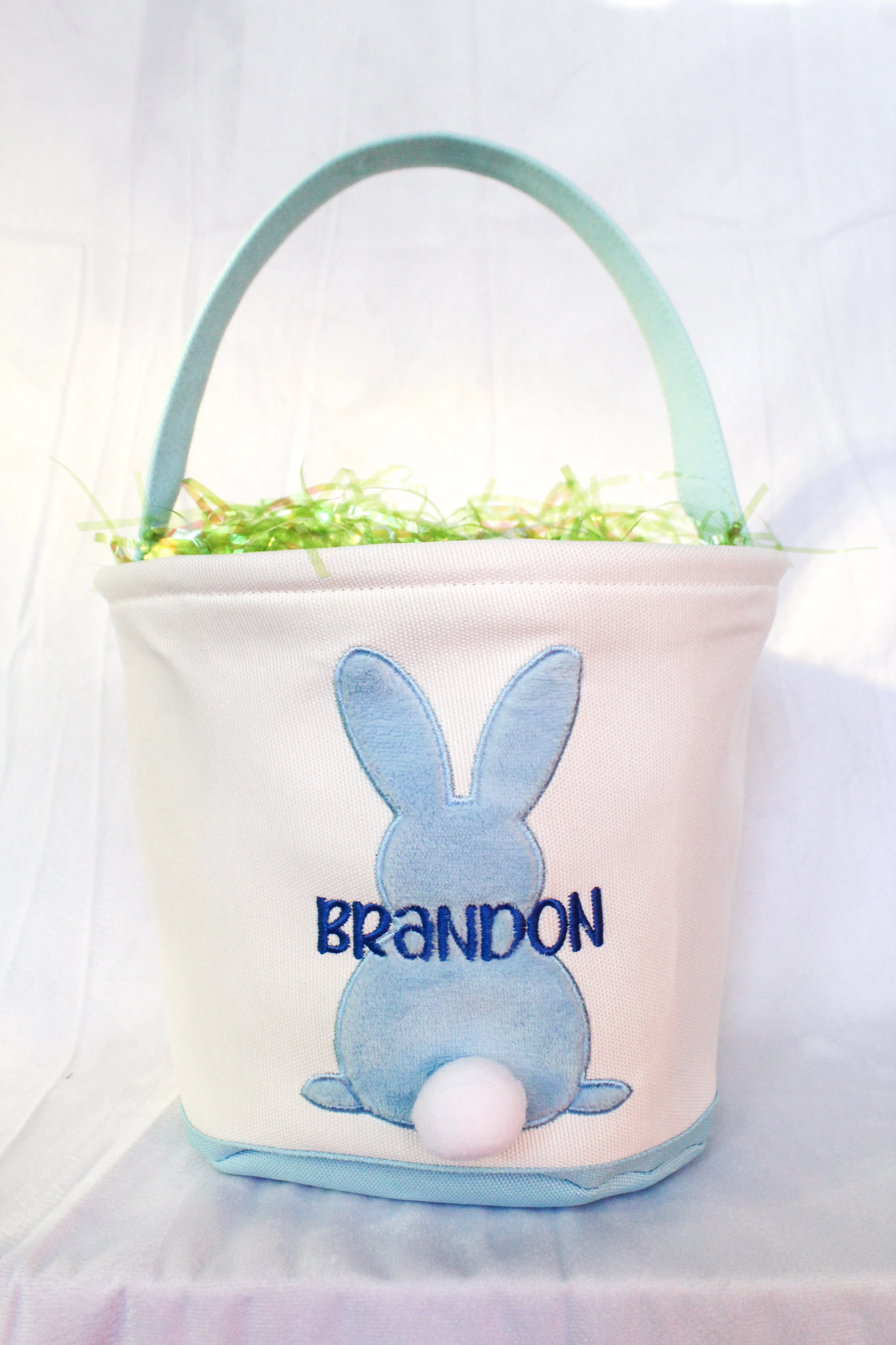 Personalized Kids Easter Bunny Basket